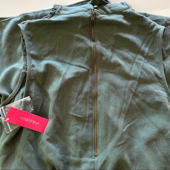 NWT army green romper - Picture 3 of 6
